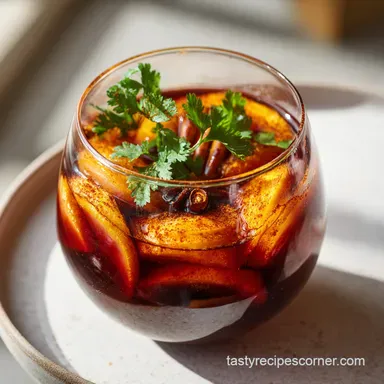 Pumpkin Spice Sangria for 10 Servings Recipe Card
