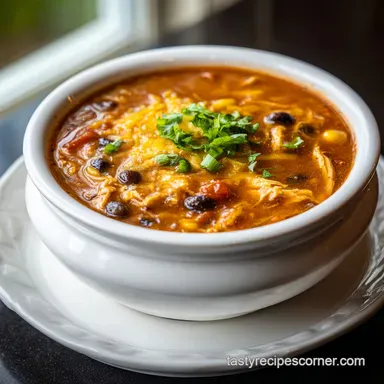 Quick Chicken Taco Soup in 30 Minutes