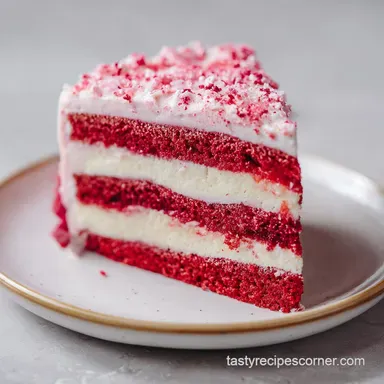 Raspberry Rose Water Layer Cake for 12
