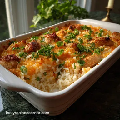 Rice-A-Roni Chicken Casserole Ready in 30 Min Recipe Card