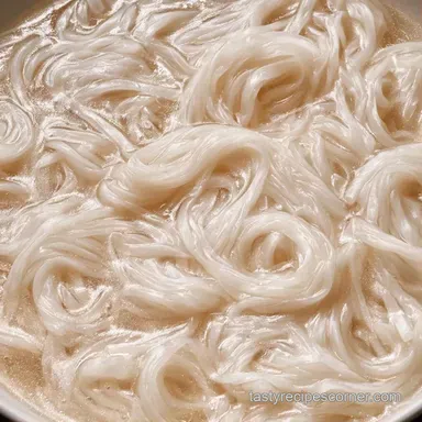 Rice Noodle Soup in 20 Minutes Recipe Card