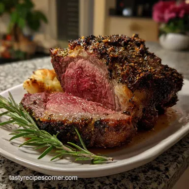 New Year s Eve Dinner Idea with Roasted Beef: Velvety Finish Recipe Card