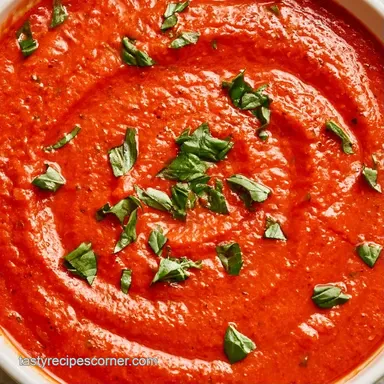 Roasted Tomato Basil Soup Recipe Recipe Card