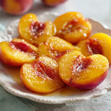 Royal Peach Cocktail in 3 Minutes: A Refreshing Summer Sipper Recipe Card