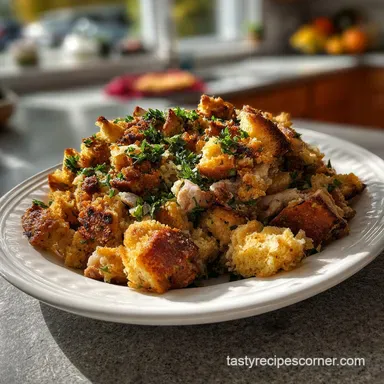 Chicken Dressing Recipe: Structurally Sound & Velvety Recipe Card