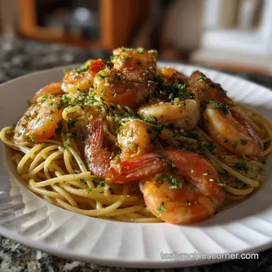 Shrimp Cream Pasta Recipe: Velvety Sauce in 30 Minutes Recipe Card