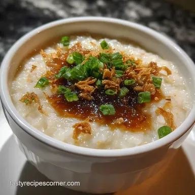 Rice Porridge: The Silky Ginger Congee Master Base Recipe Recipe Card