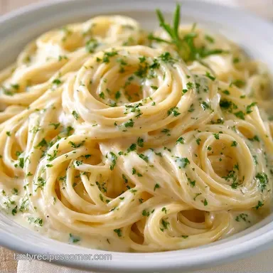 Simple Pasta Lunch in 15 Minutes Recipe Card