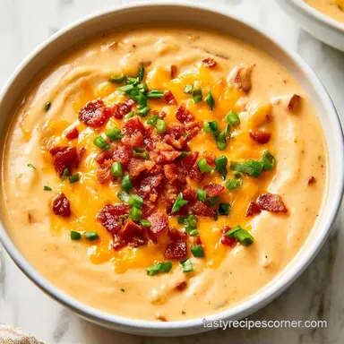 Slow Cooker Potato Soup for 8 Servings