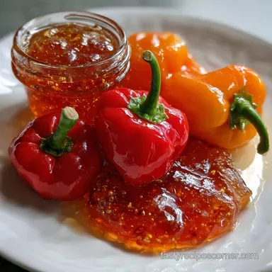 Pepper Jelly Recipe for Canning: Sparkling and Fiery Sweet Recipe Card