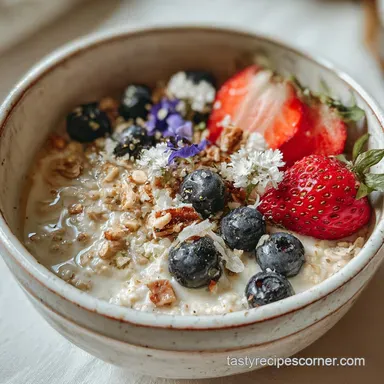 Steel Cut Overnight Oats: Overnight Prep