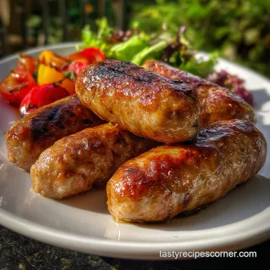 Beef Sausage Recipe: Juicy Homemade Links Ready Fast Recipe Card
