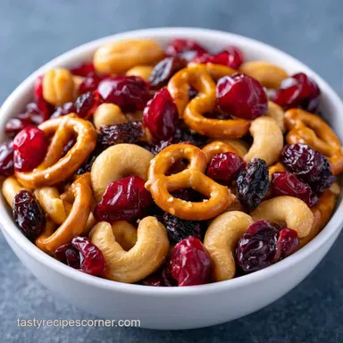 Sweet and Salty Trail Mix in 5 Minutes Recipe Card