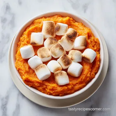 Sweet Potato Casserole with Greek Yogurt Recipe Card