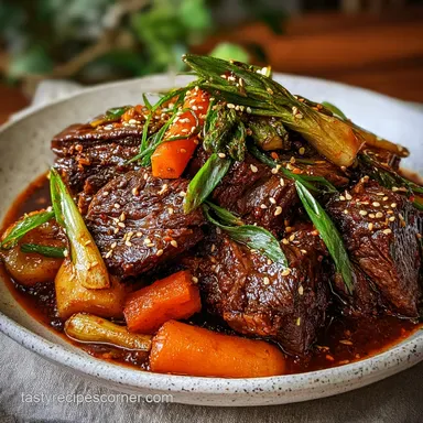Tasty Korean Pot Roast for 6 Servings