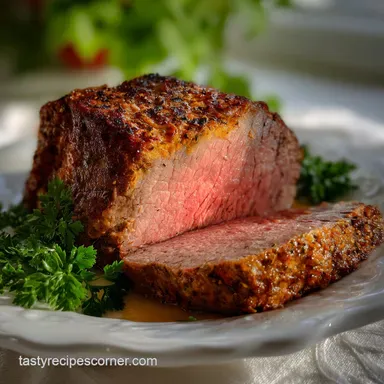 Top Round Roast Recipe: Easy, Tender, and Flavorful Recipe Card