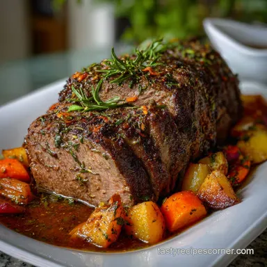 Top Round Roast Recipe: Easy, Tender, and Flavorful