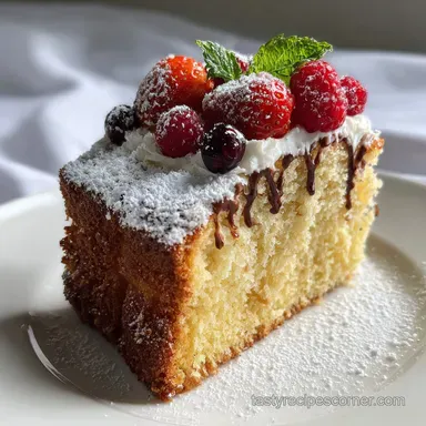 The Best Italian Love Cake - Make-Ahead Dessert Recipe Card