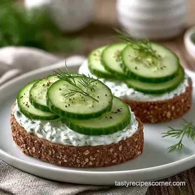 Tiny Cucumber Sandwiches in 25 Minutes