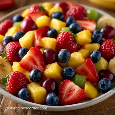 Toddler Fruit Salad in 10 Minutes Recipe Card