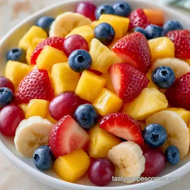 Toddler Fruit Salad in 10 Minutes