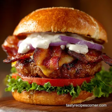 Crack Burger Recipe: The Ultimate Bacon-Ranch Smash Burger