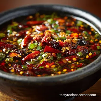Chili Oil: The Ultimate Aromatic, Crispy Crunch Recipe Recipe Card