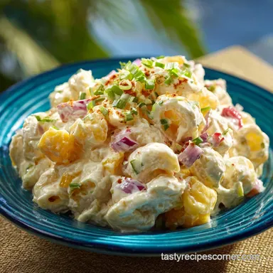 Hawaiian Mac Salad Recipe: The Real Deal Ultra-Creamy Plate Lunch Essential Recipe Card