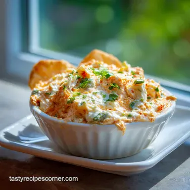 Buffalo Chicken Dip: Creamy Baked Appetizer Ready in 40 Minutes Recipe Card