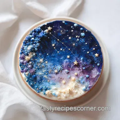 Zodiac Constellation Cake Recipe | 1h 20m Recipe Card