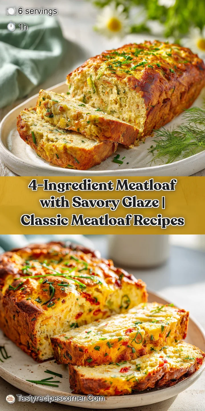 Close-up of tender, browned meatloaf with a shimmering, dark glaze, showing texture.