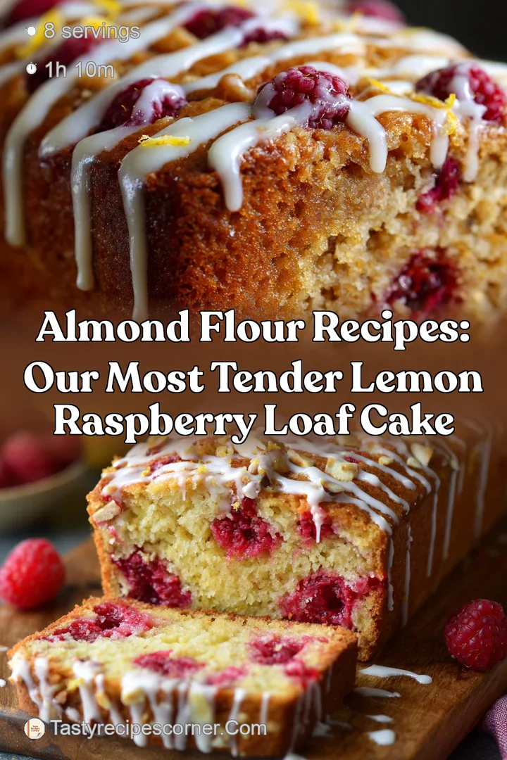 Almond Flour Recipes: Our Most Tender Lemon Raspberry Loaf Cake