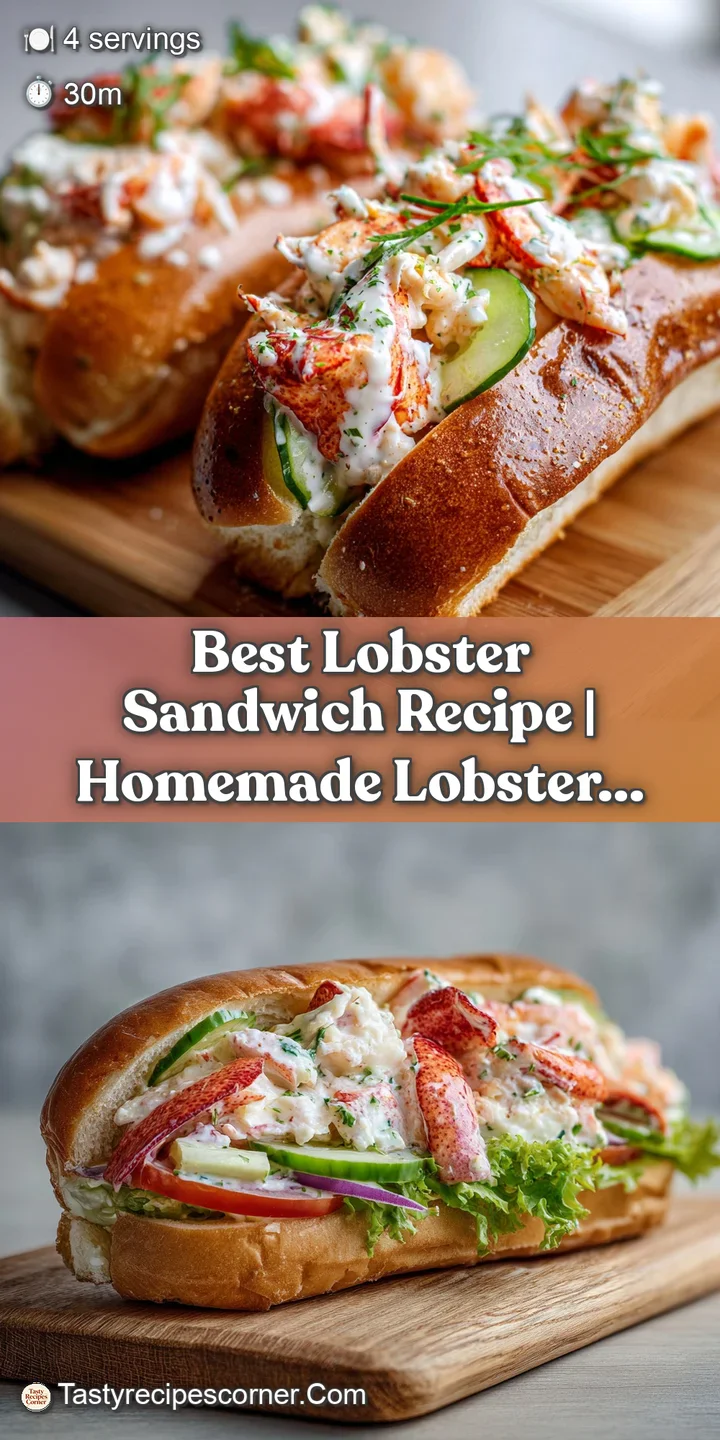 Close-up of succulent lobster meat, glistening in butter within a perfectly toasted bun.