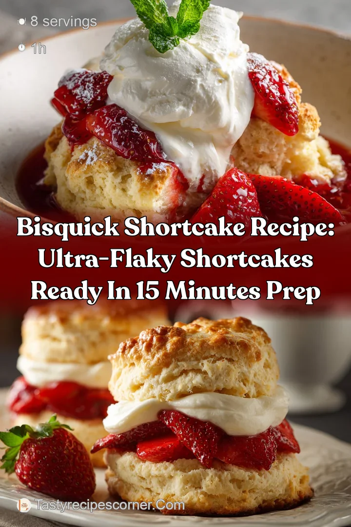 Bisquick Shortcake Recipe: Ultra-Flaky Shortcakes Ready in 15 Minutes Prep