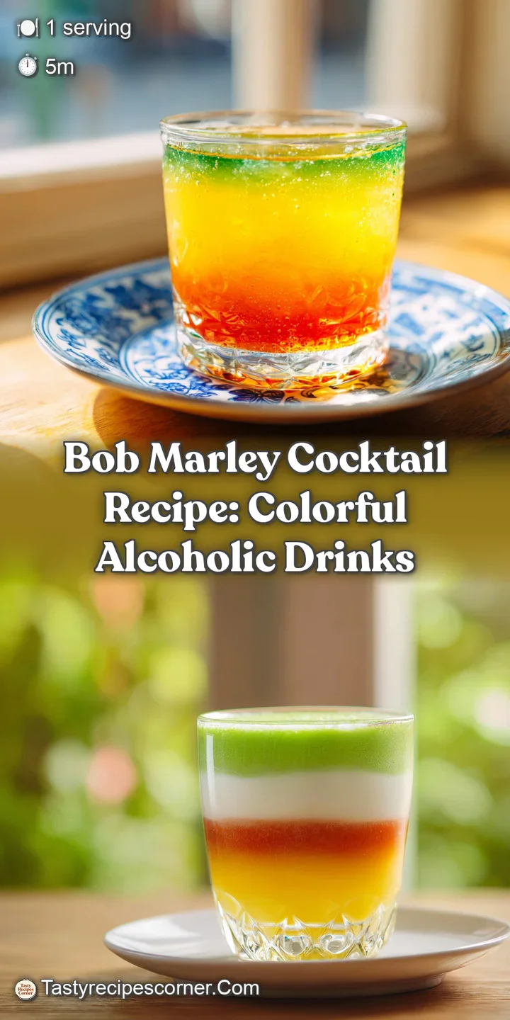 Close-up of chilled, bright green cocktail with condensation, ice cubes, and garnish