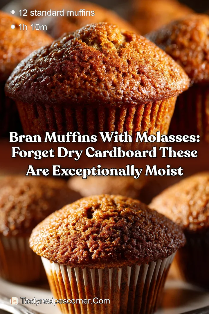 Bran Muffins with Molasses: Forget Dry Cardboard These Are Exceptionally Moist