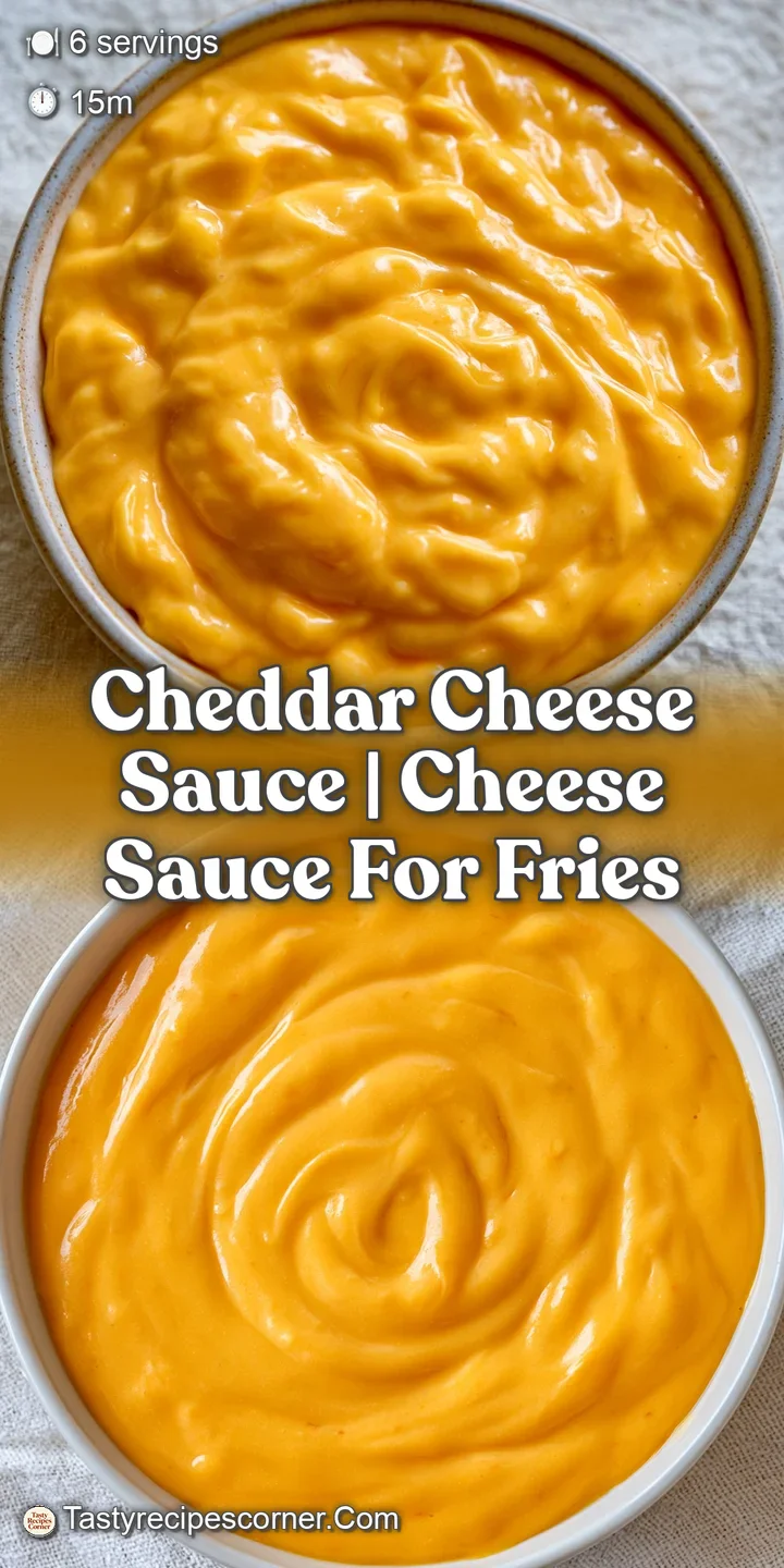 Close-up of a thick, creamy golden-yellow sauce with a silky sheen, dripping slowly from a metal serving spoon.