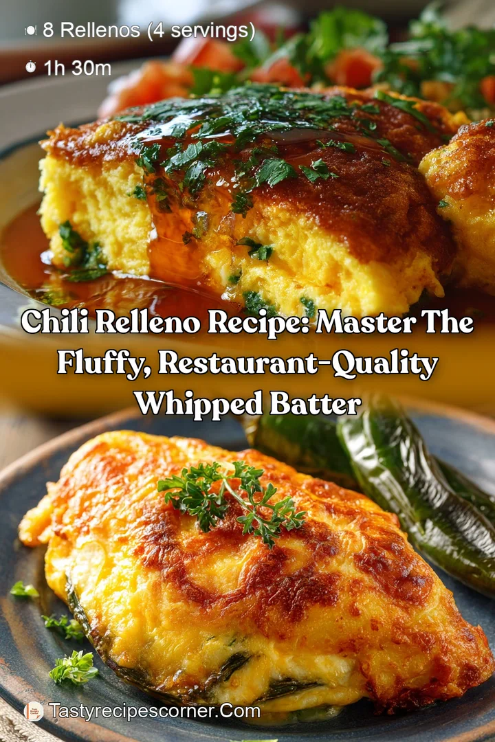 Chili Relleno Recipe: Master the Fluffy Restaurant-Quality Whipped Batter