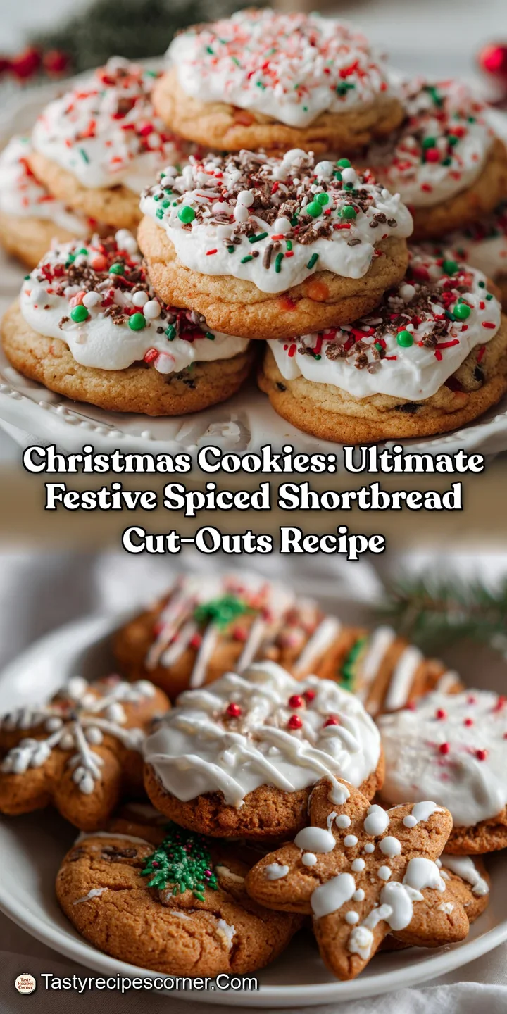 Christmas Cookies: Ultimate Festive Spiced Shortbread Cut-Outs Recipe