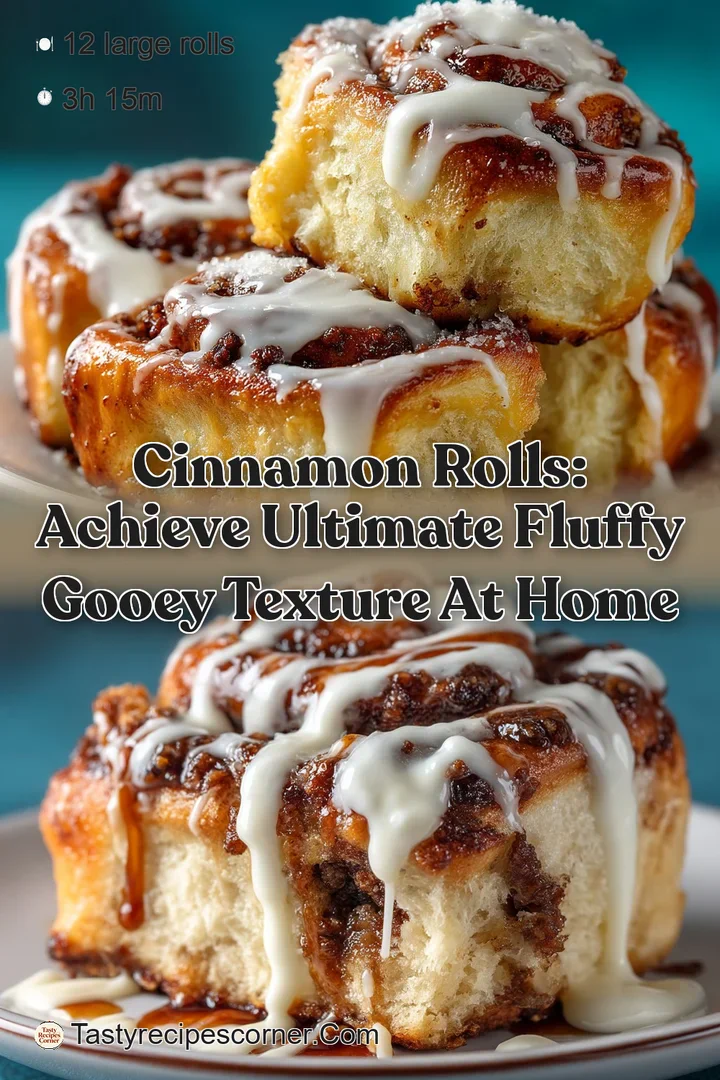 Cinnamon Rolls: Achieve Ultimate Fluffy Gooey Texture at Home
