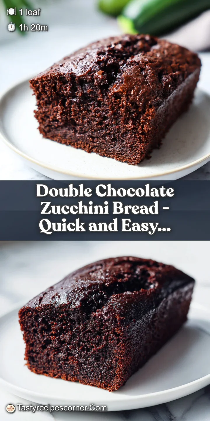 Close-up of a moist chocolate bread slice, revealing dark cocoa swirls and a fudgy texture.