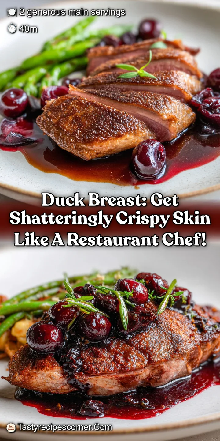 Duck Breast: Get Shatteringly Crispy Skin Like a Restaurant Chef!
