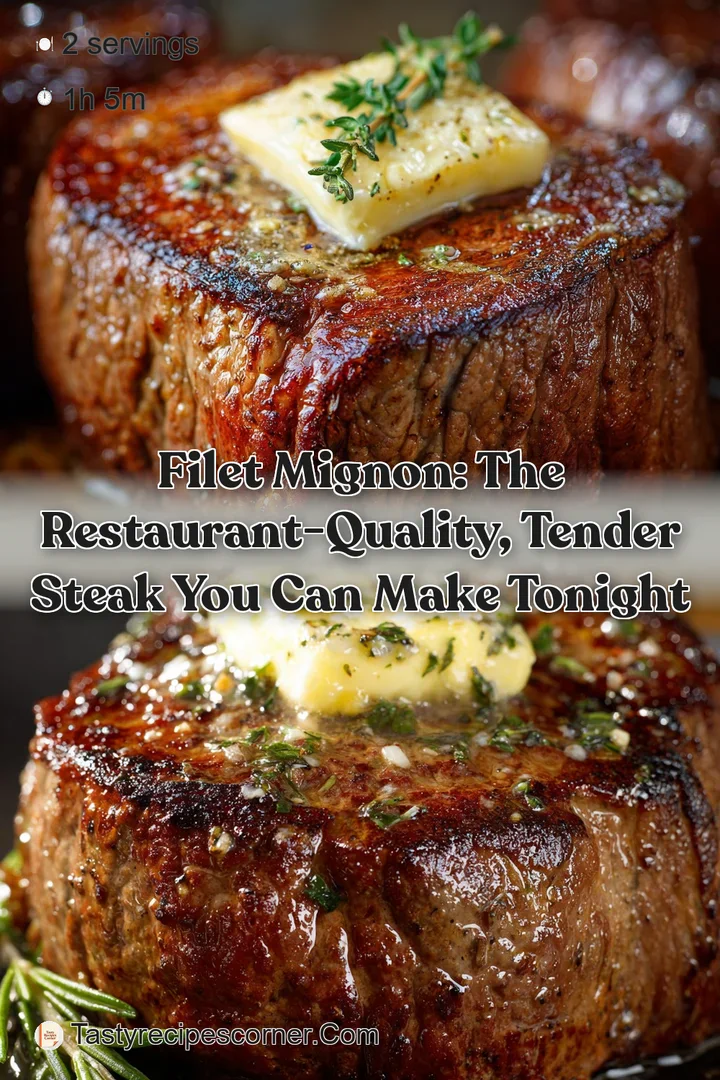 Filet Mignon: The Restaurant-Quality Tender Steak You Can Make Tonight