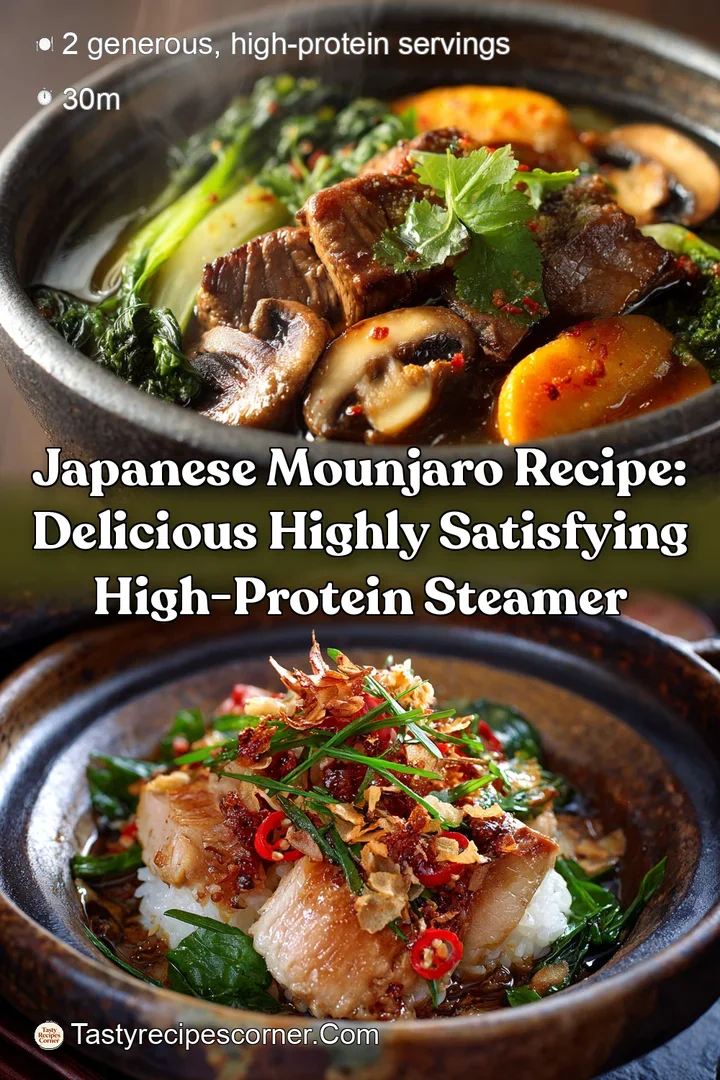 Japanese mounjaro recipe: Delicious Highly Satisfying High-Protein Steamer