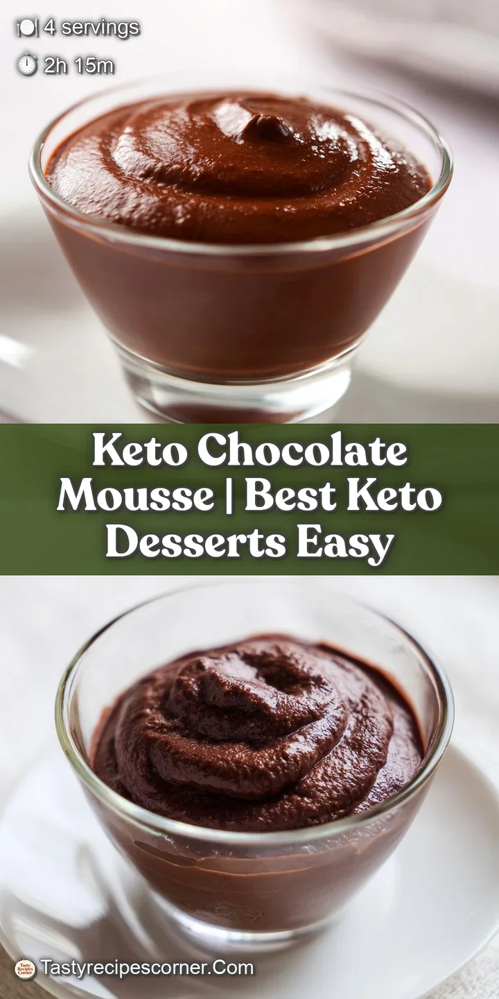 A close-up of a creamy chocolate spoonful showing a dense, silky texture and a glossy, deep cocoa brown finish.