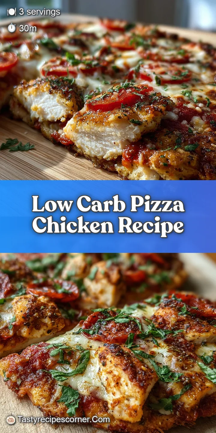 Close-up of chicken pizza slice featuring melted cheese, vibrant vegetables, and herbs on a browned, textured crust.