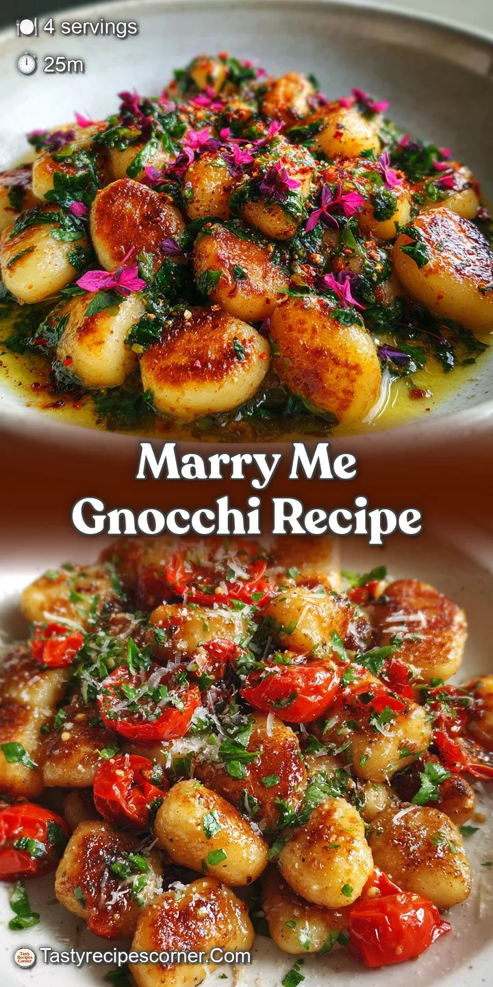 Close-up of soft gnocchi bathed in a luscious, creamy tomato sauce, flecked with vibrant green basil and grated Parmesan, ...