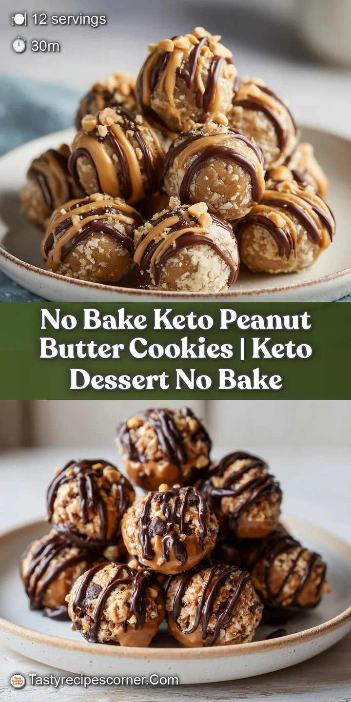 Close-up of a no-bake peanut butter cookie, showing its slightly textured surface and rich, nutty color.