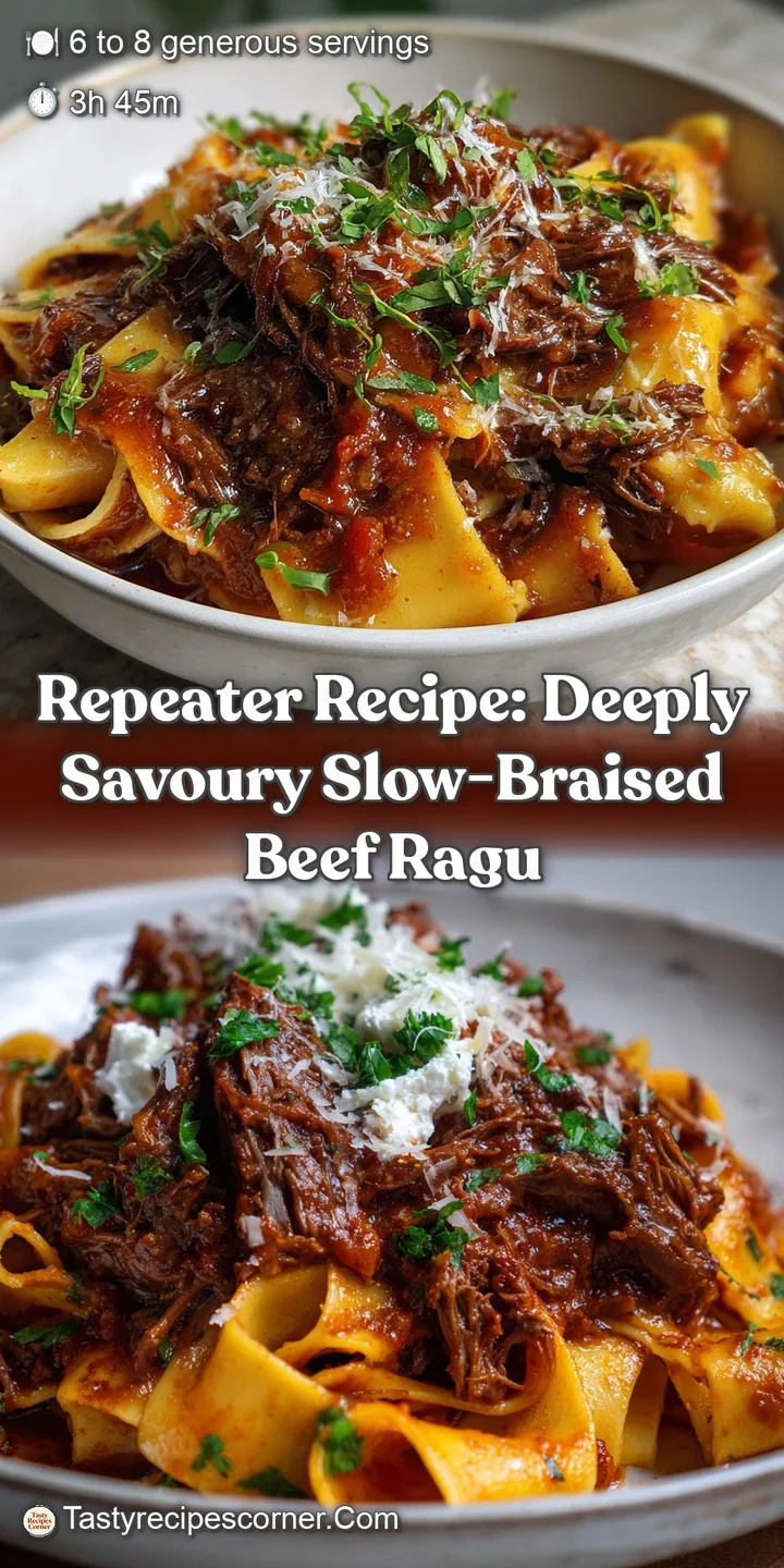 Repeater Recipe: Deeply Savoury Slow-Braised Beef Ragu