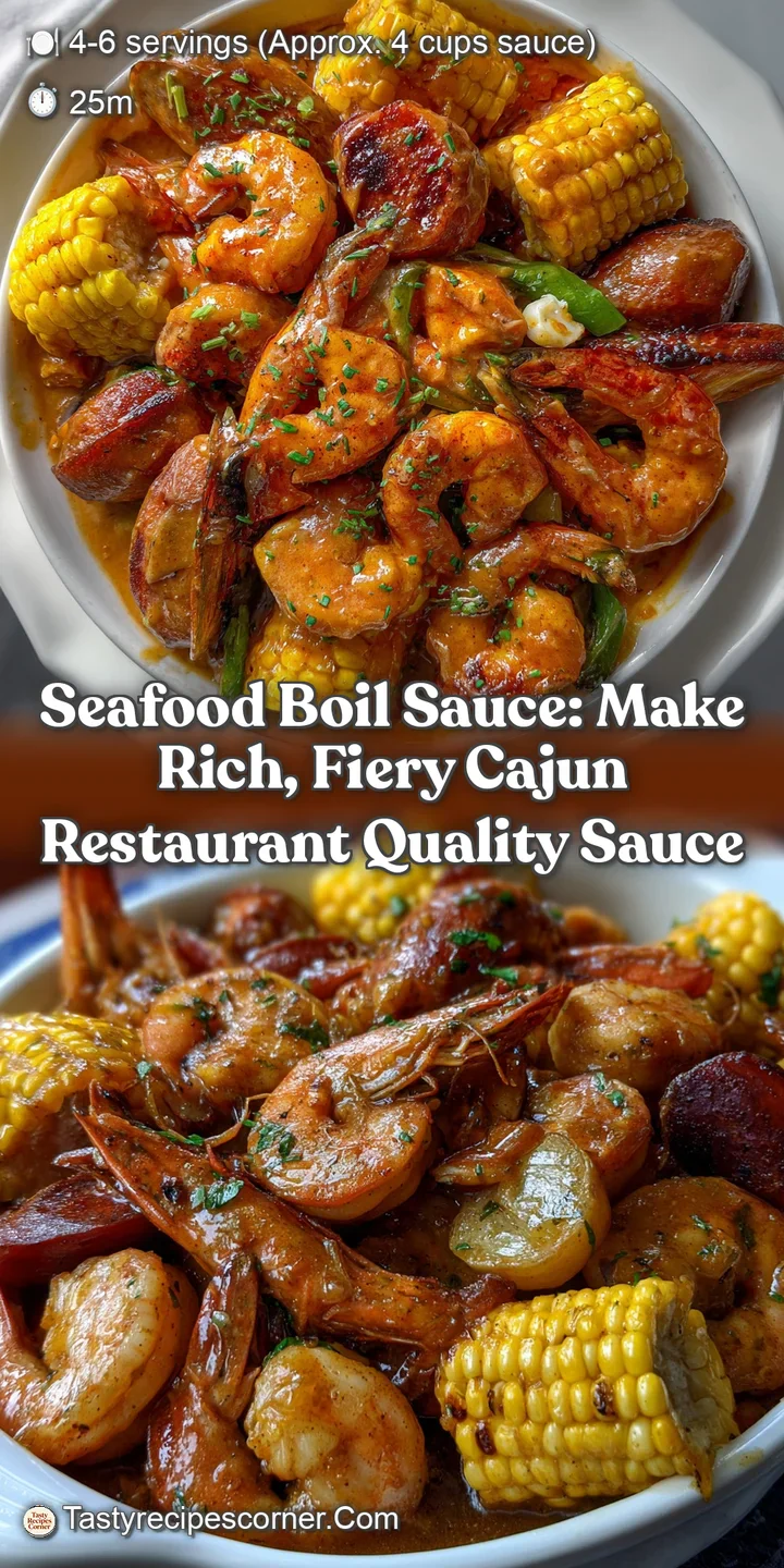 Seafood Boil Sauce: Make Rich Fiery Cajun Restaurant Quality Sauce